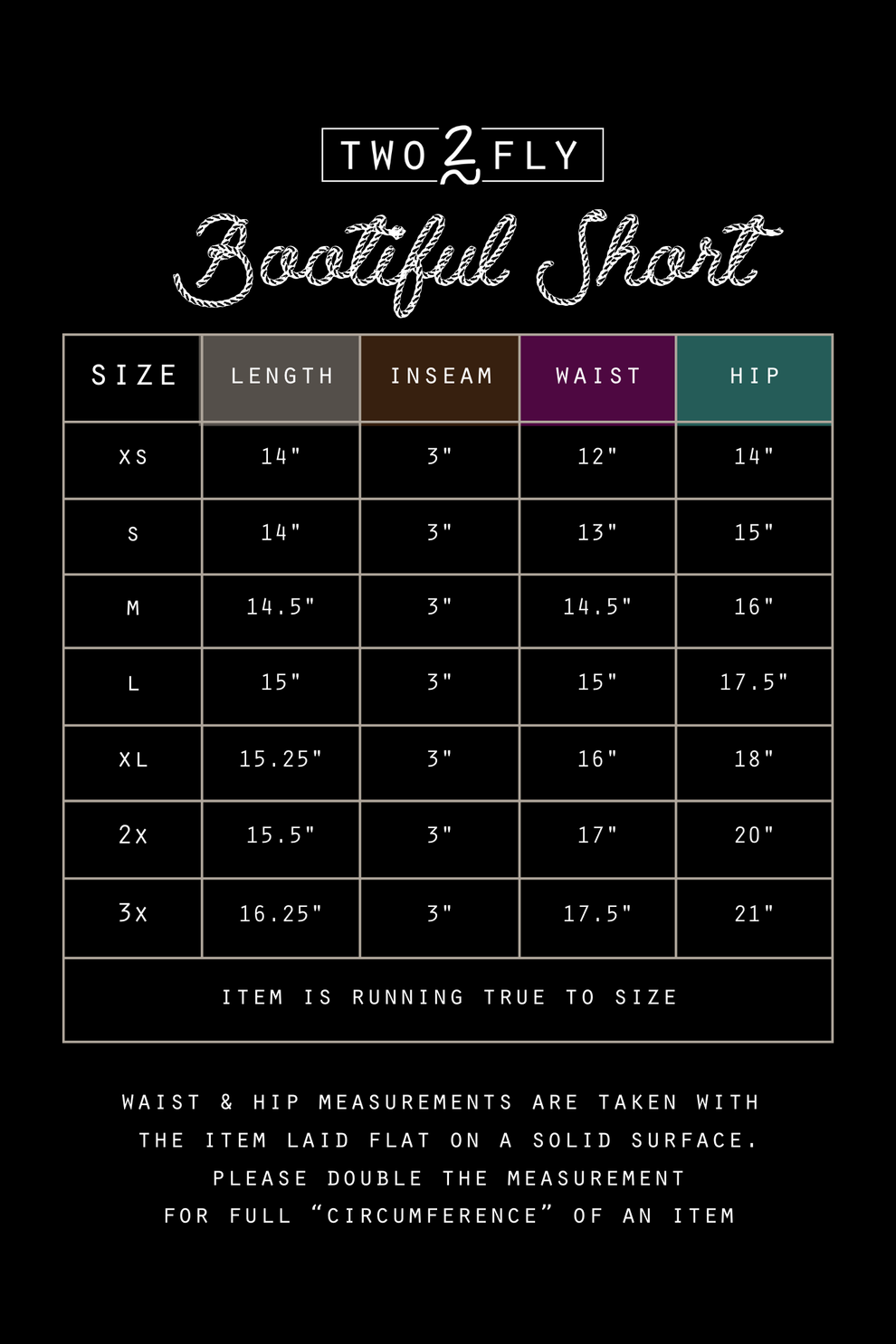 BOOT-IFUL SHORTS