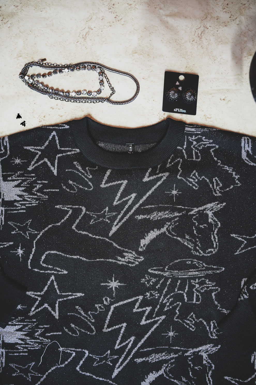 MARFA LIGHTS SWEATSHIRT