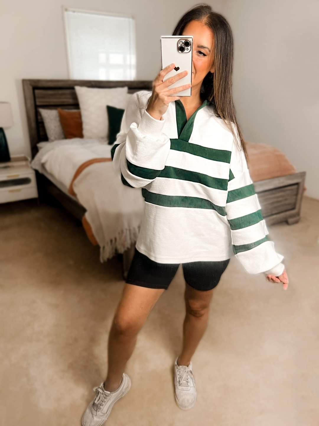 The Jordan Jaqcuard & Striped Pullover