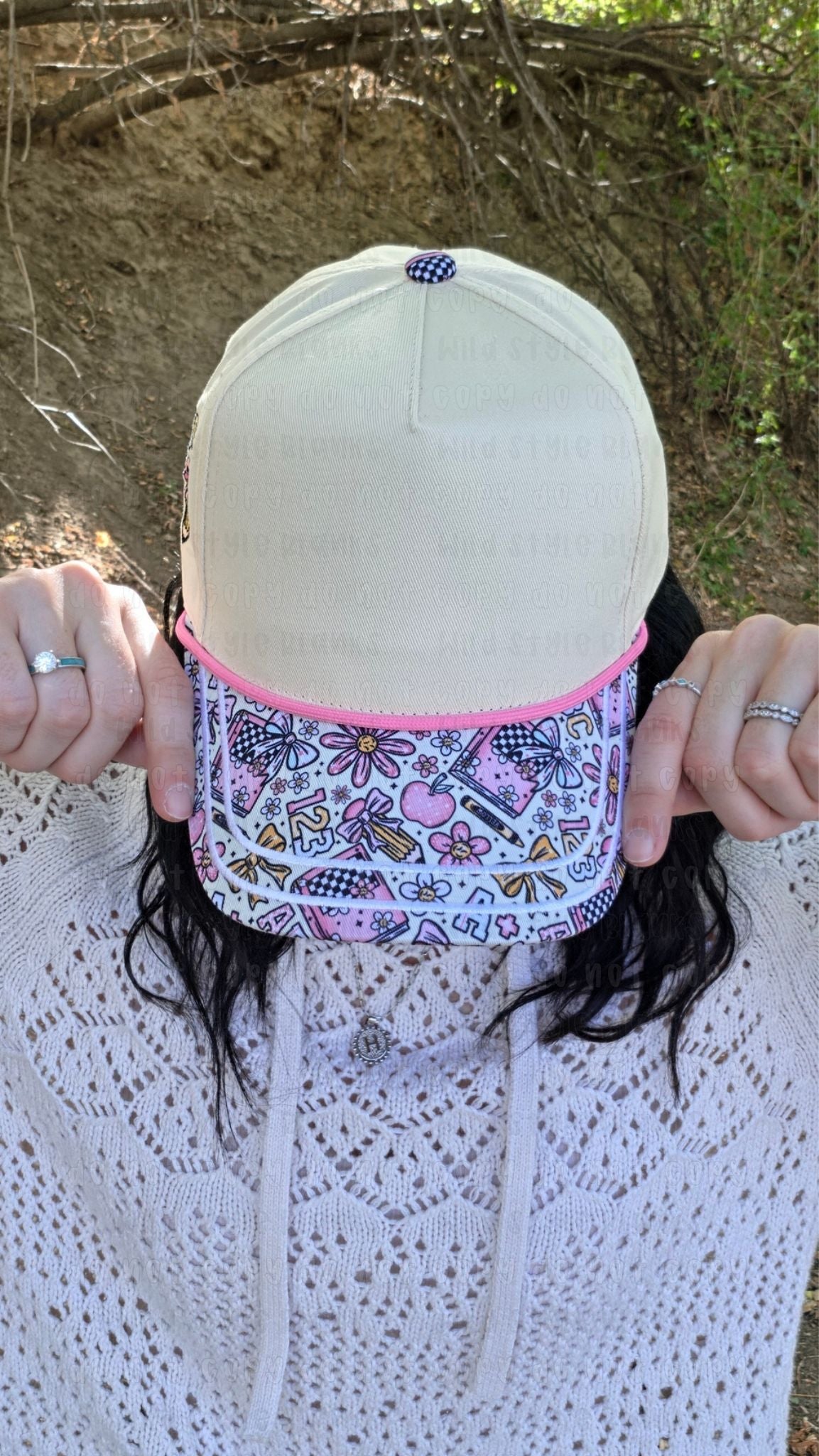 School Teacher Blank Trucker Hat