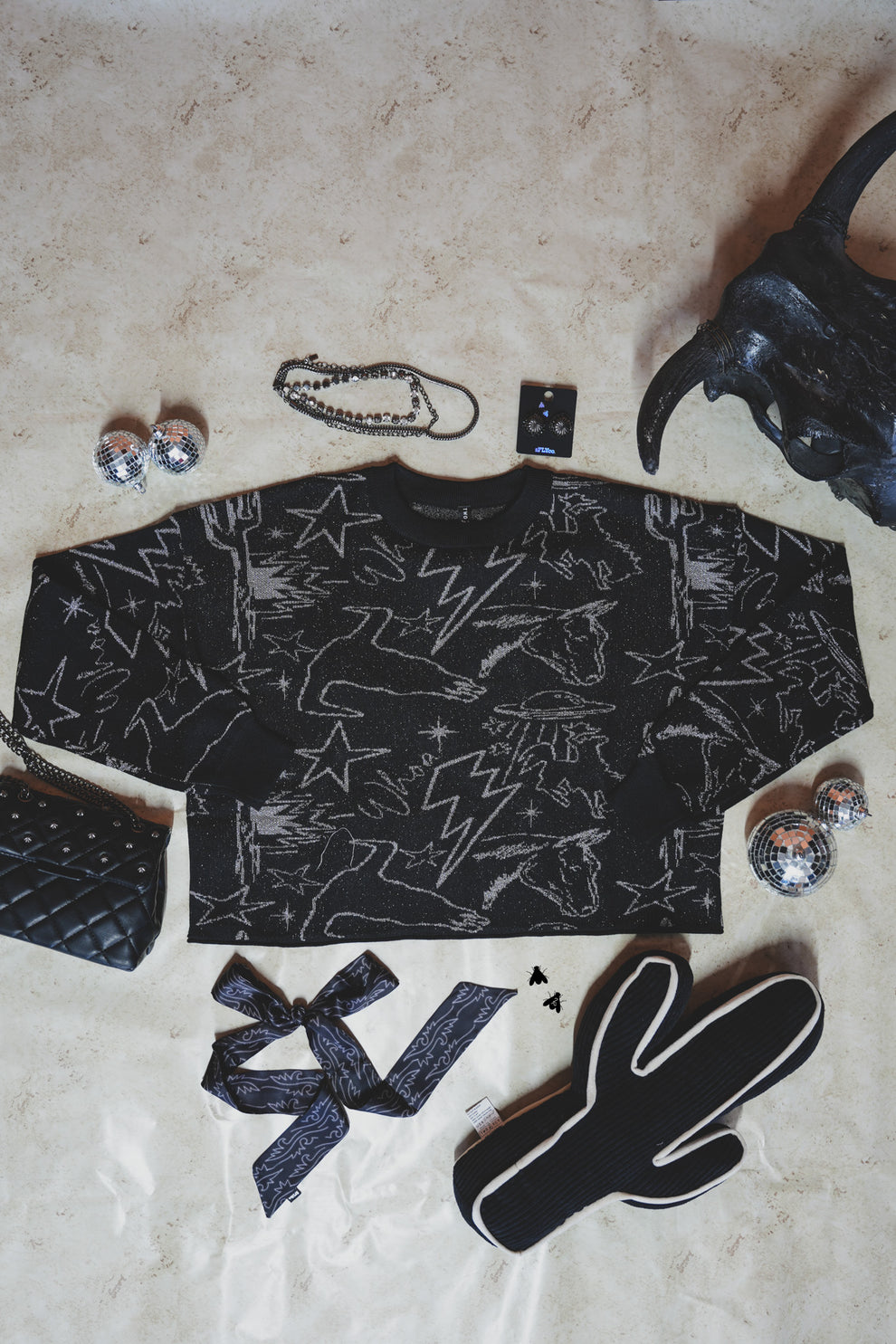 MARFA LIGHTS SWEATSHIRT