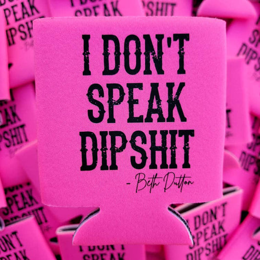 Dipshit Graphic Coolie (Pink)