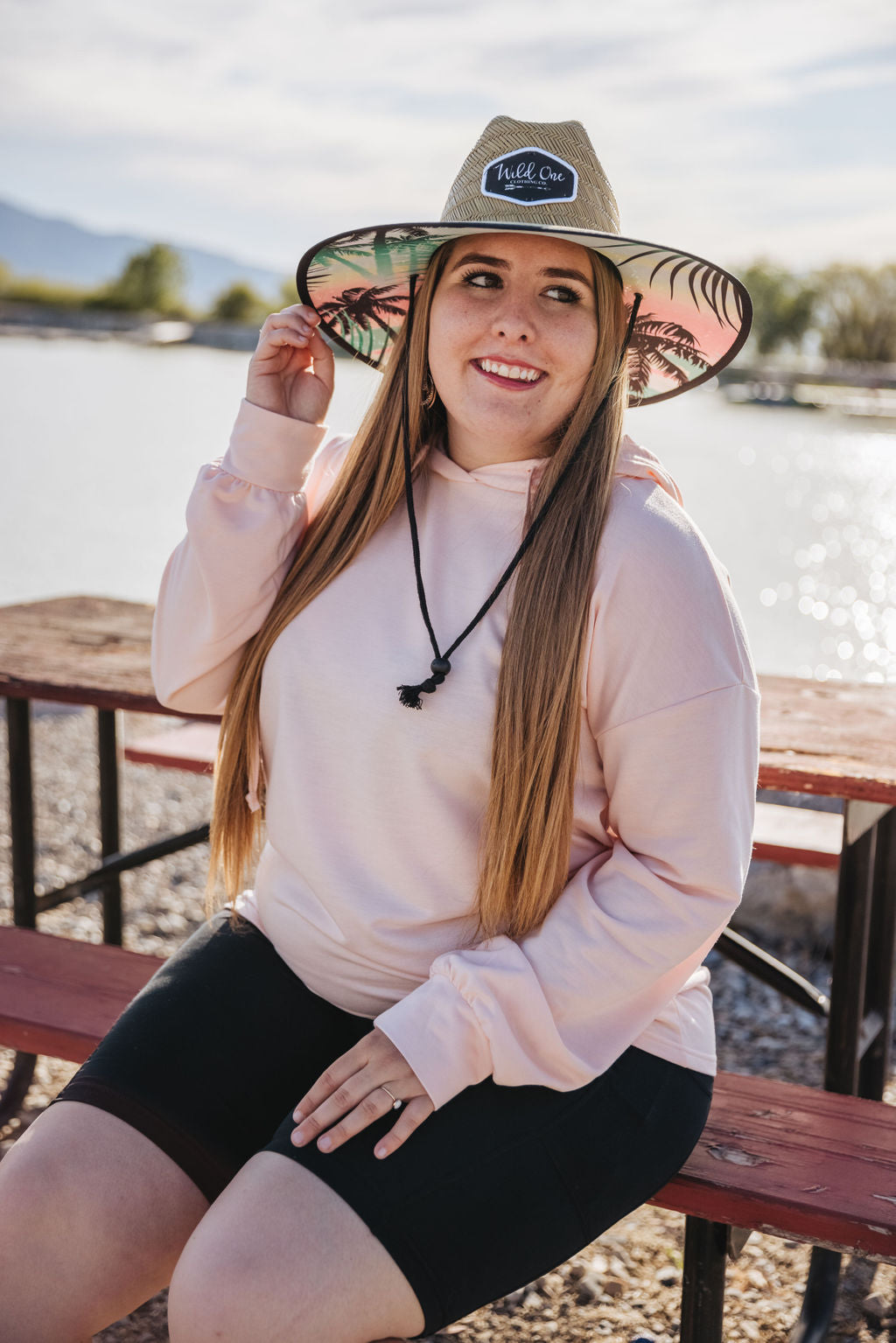 Sun Hat | Palm Tree Sunset