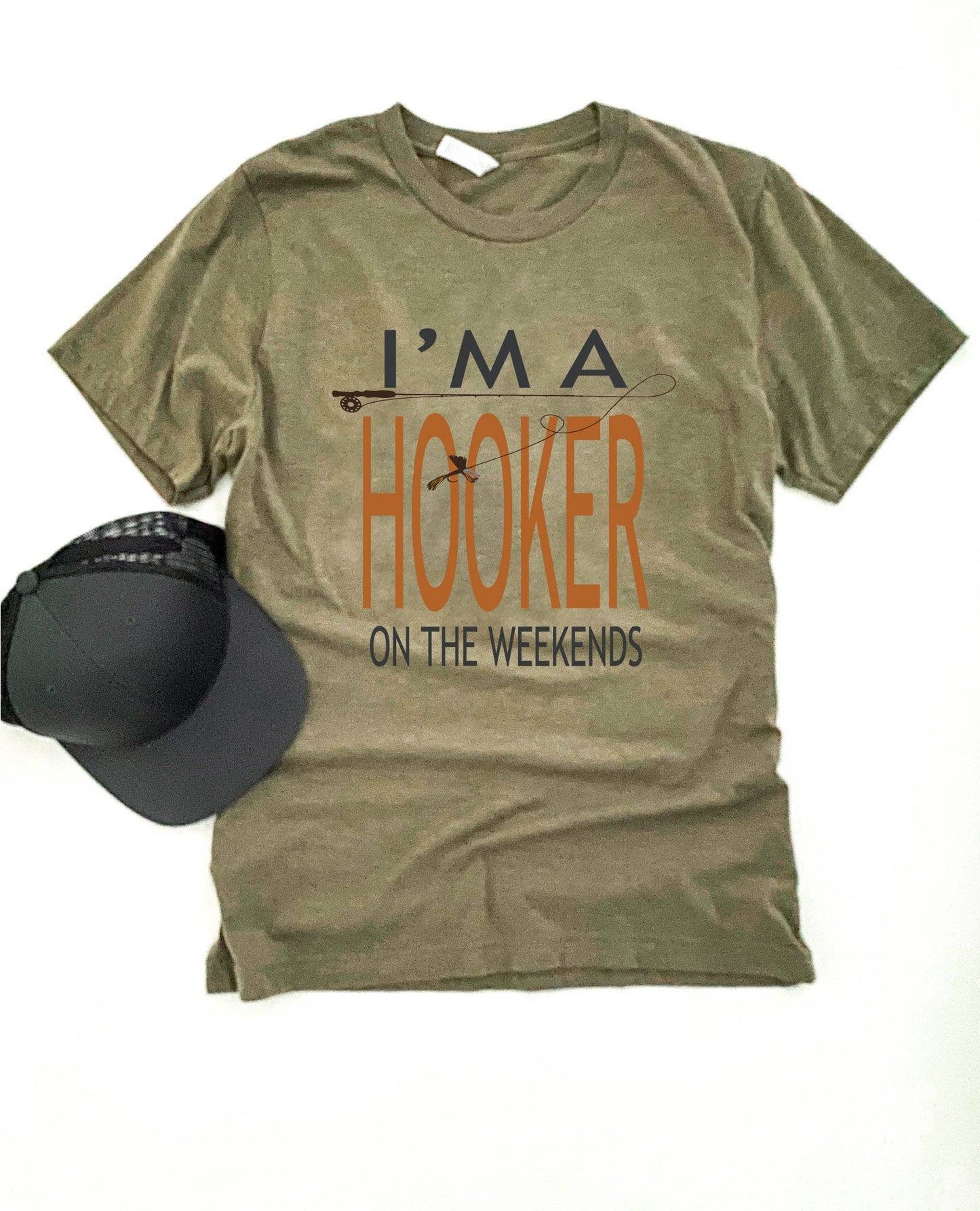 Hooker on the weekends tee