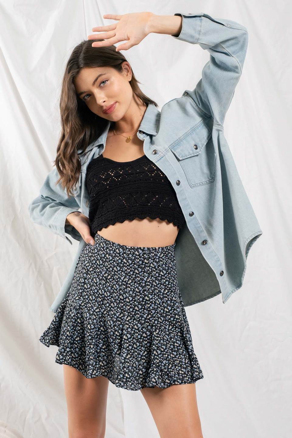 Flora Mini Skort