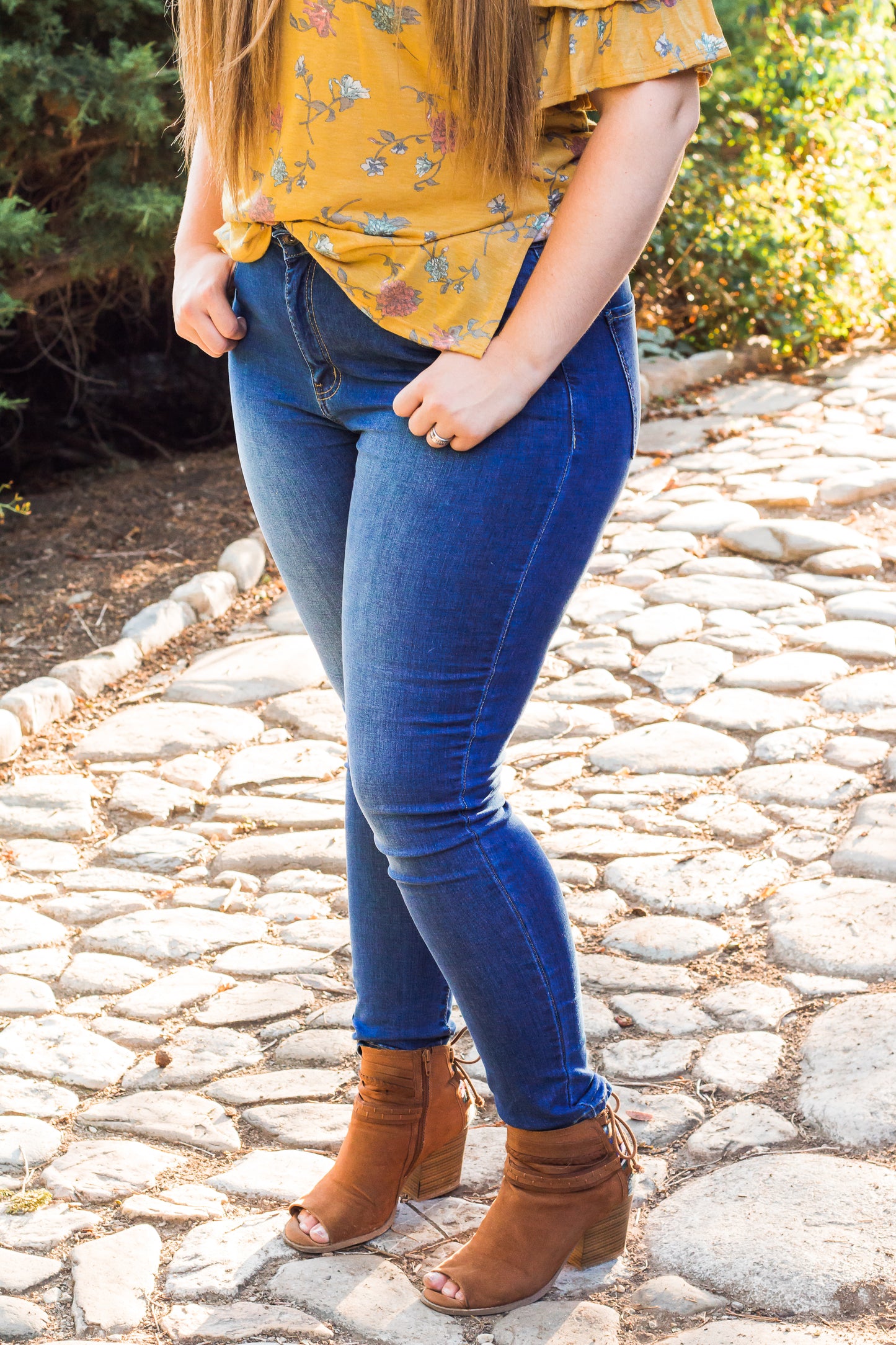 Gotta Have 'Em - High Rise Light Skinny Jean-X