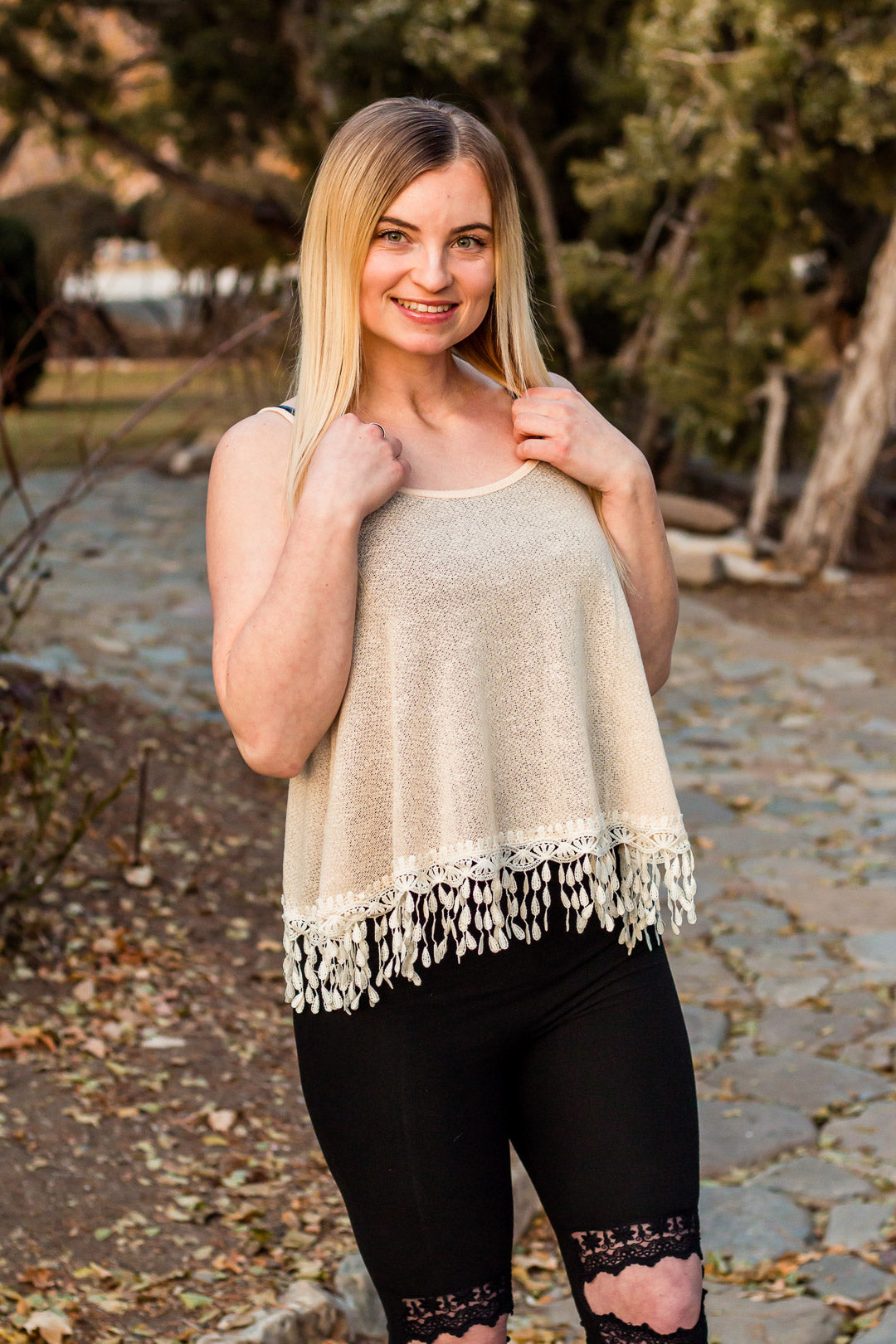 Lace Knit Cami