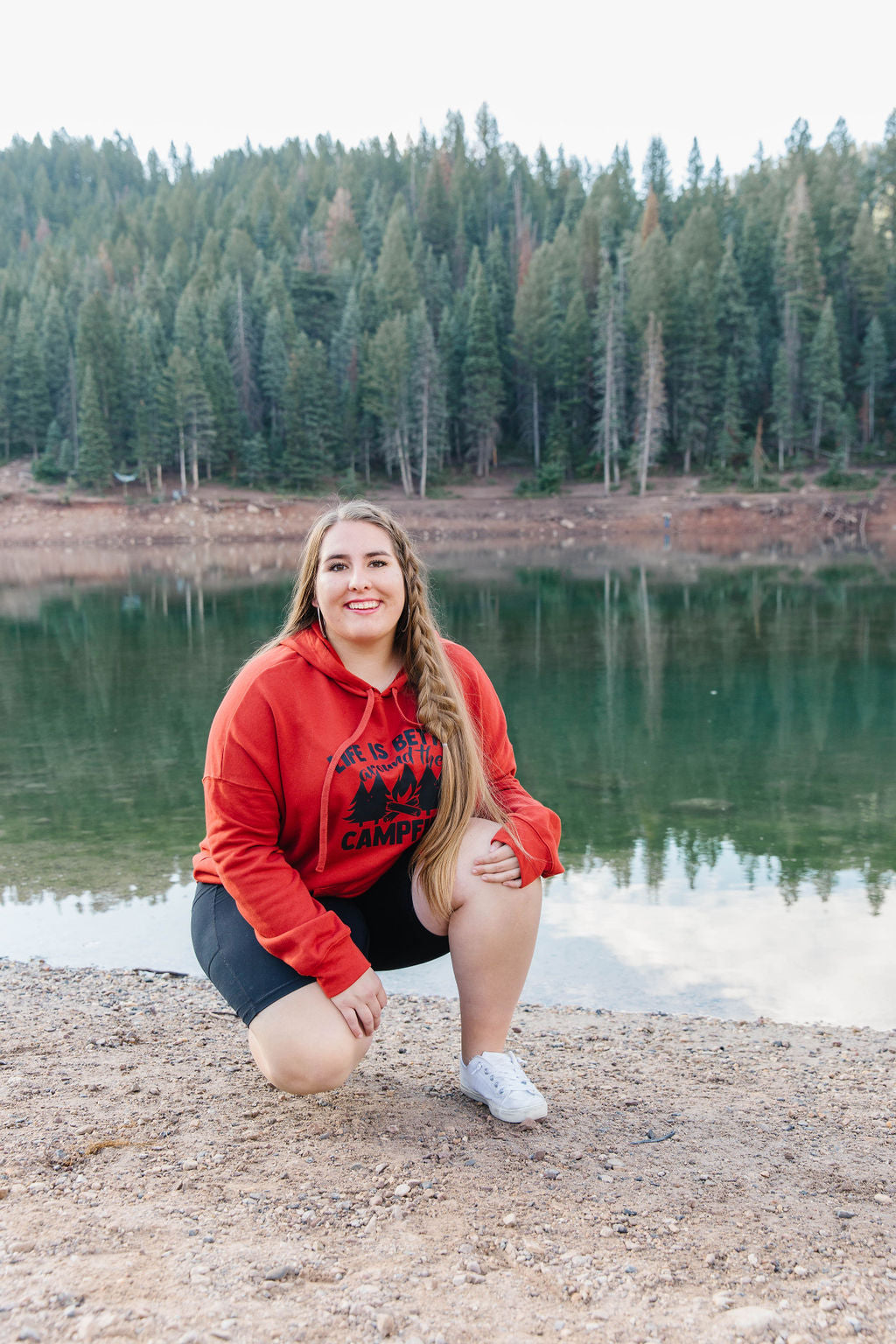 Campfire Hoodie - Red Rust