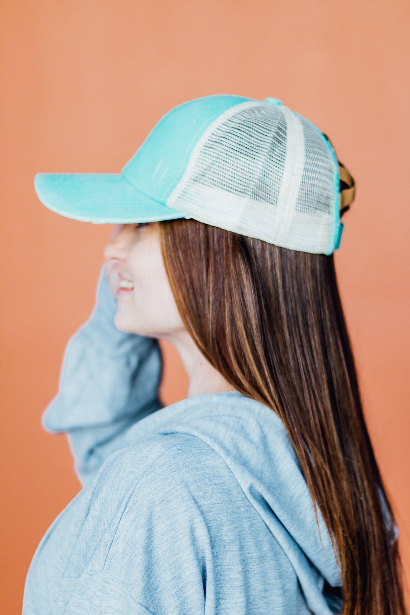 Criss Cross Ponytail Hat (10 color options!)