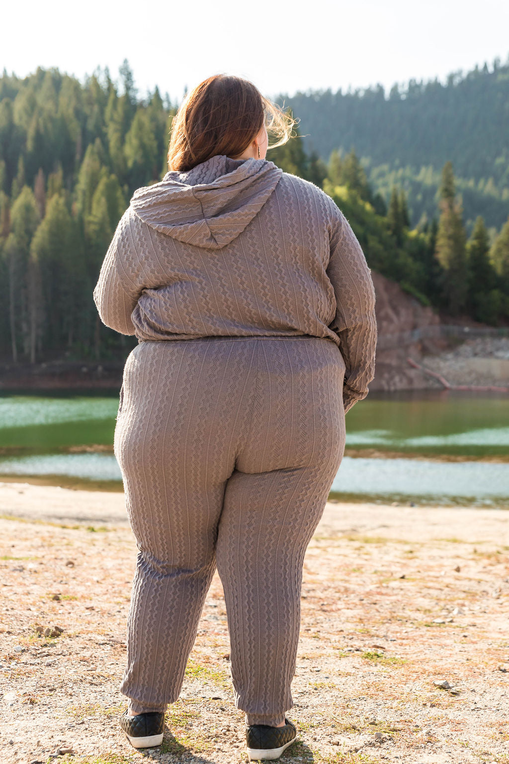 Let's Get Cozy Lounge Pants - Grey