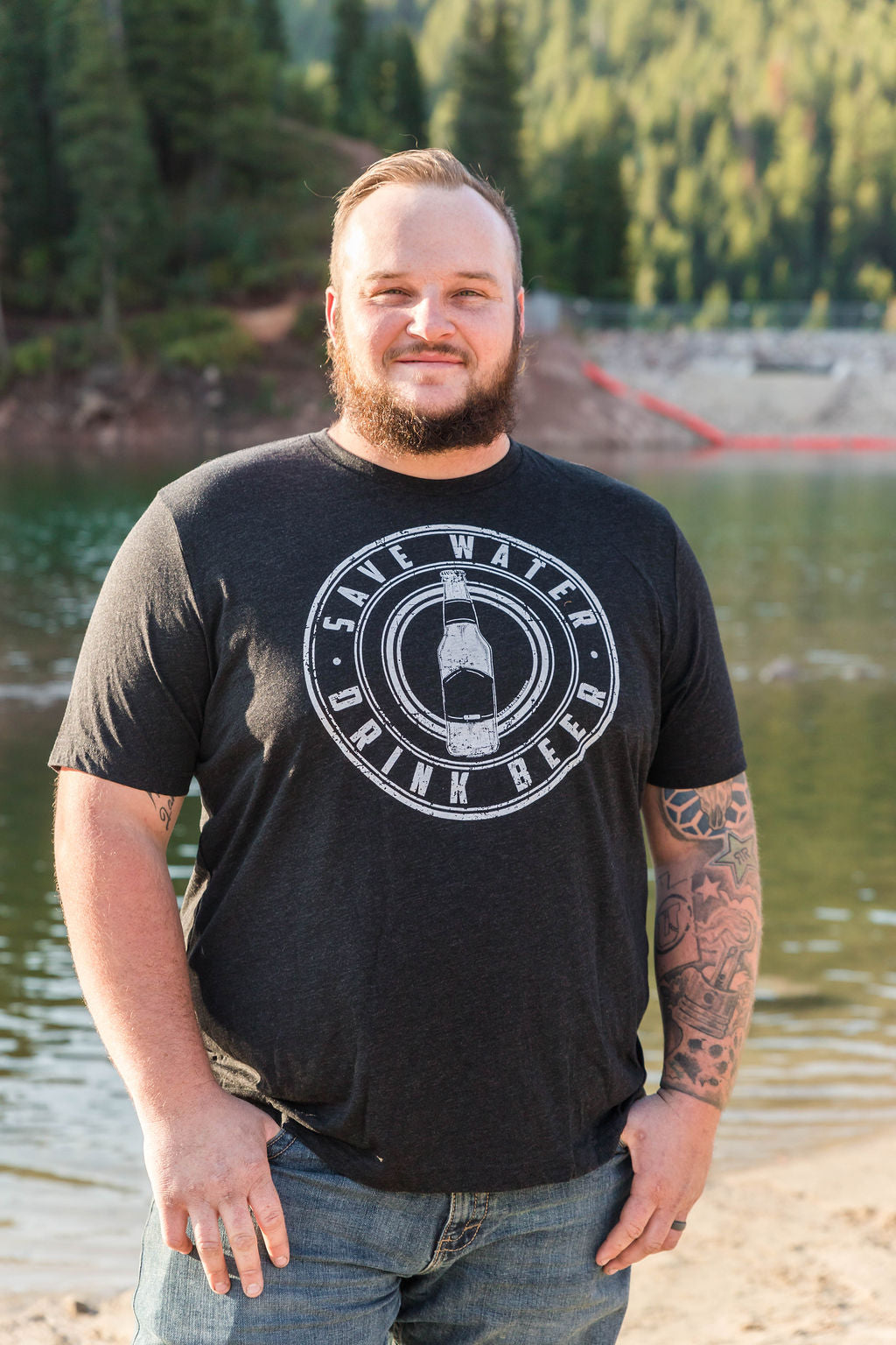 Save Water, Drink Beer Graphic Tee