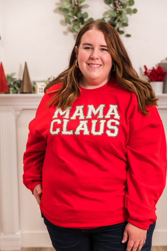 Mama Claus Crew Neck Sweater