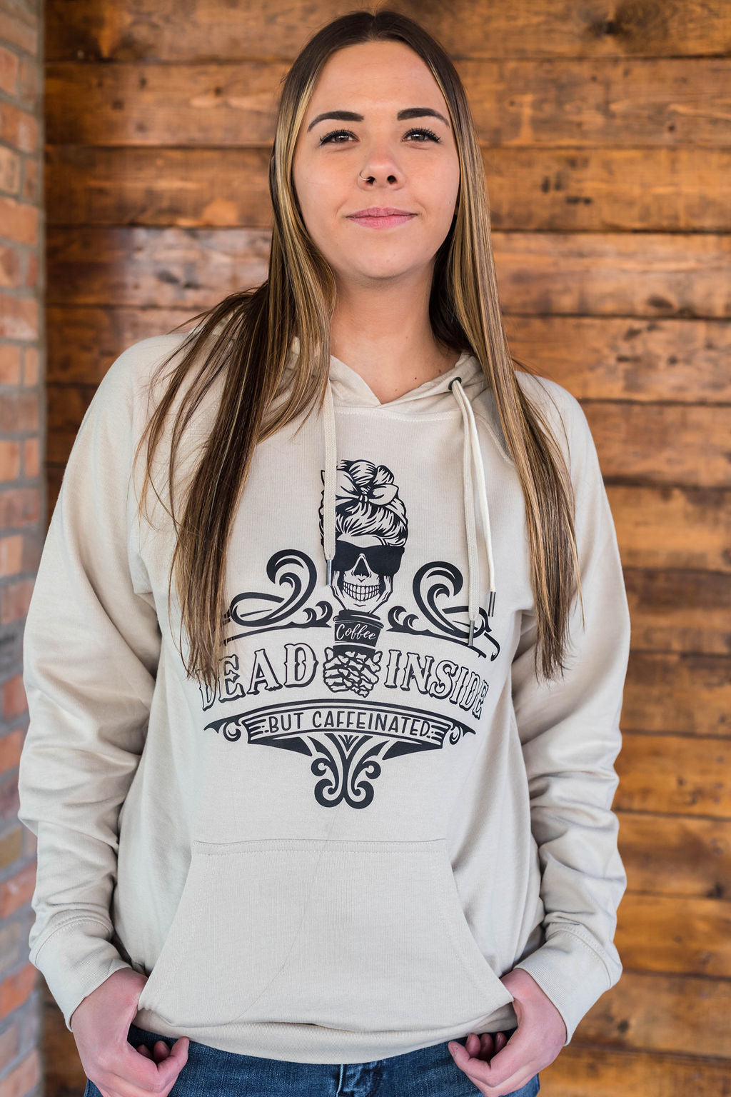 Dead Inside Graphic Hoodie