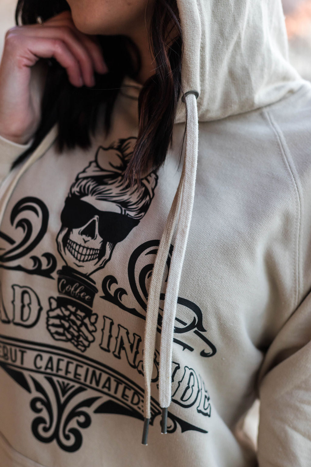 Dead Inside Graphic Hoodie