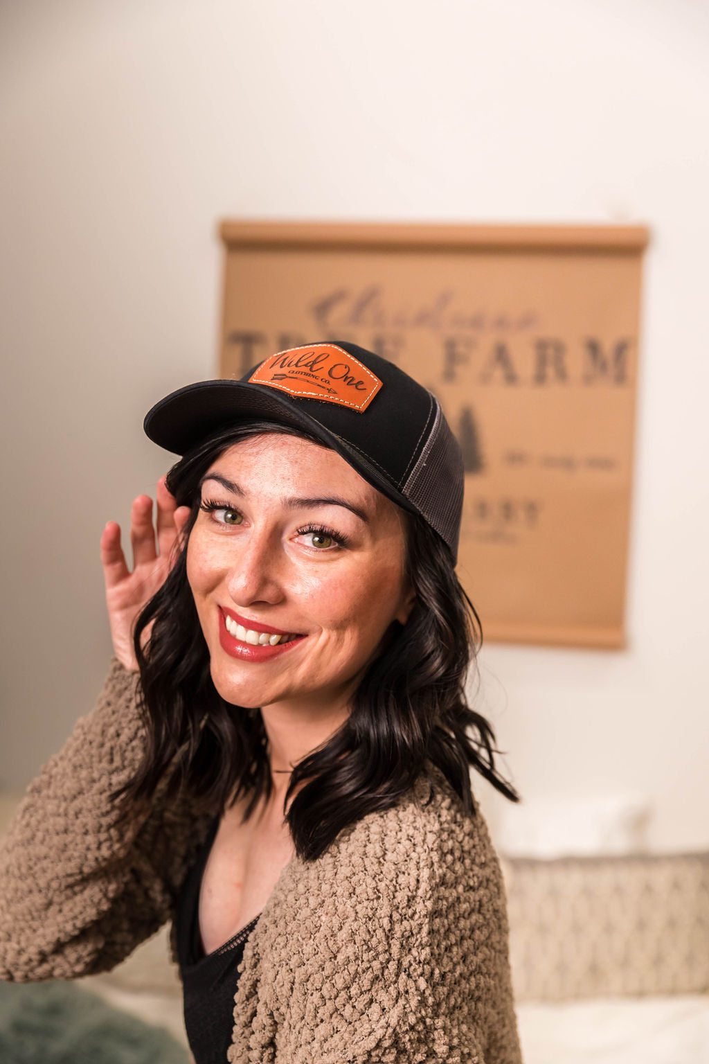 WOCC Leather Patch Ball Cap