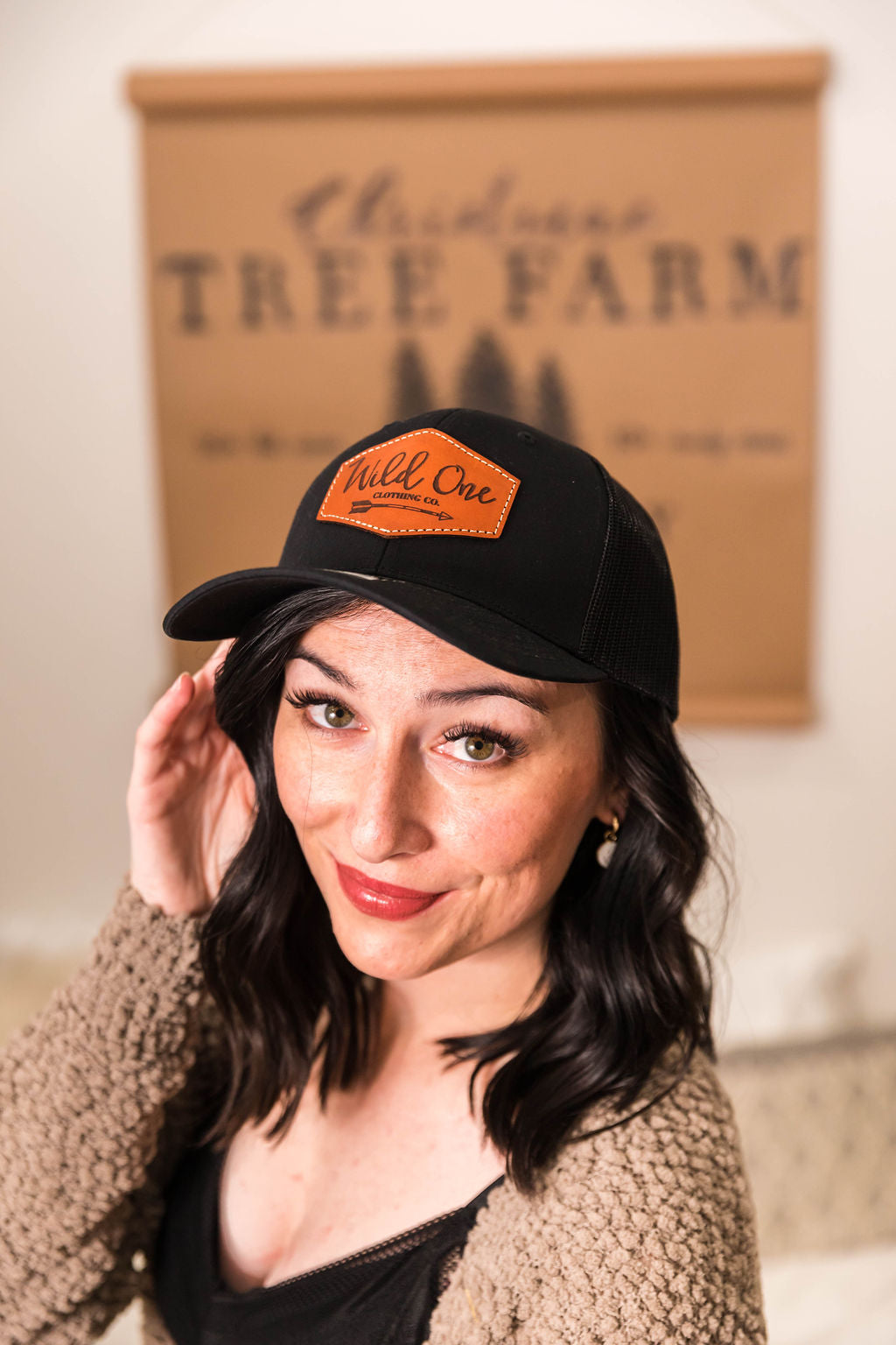 WOCC Leather Patch Ball Cap