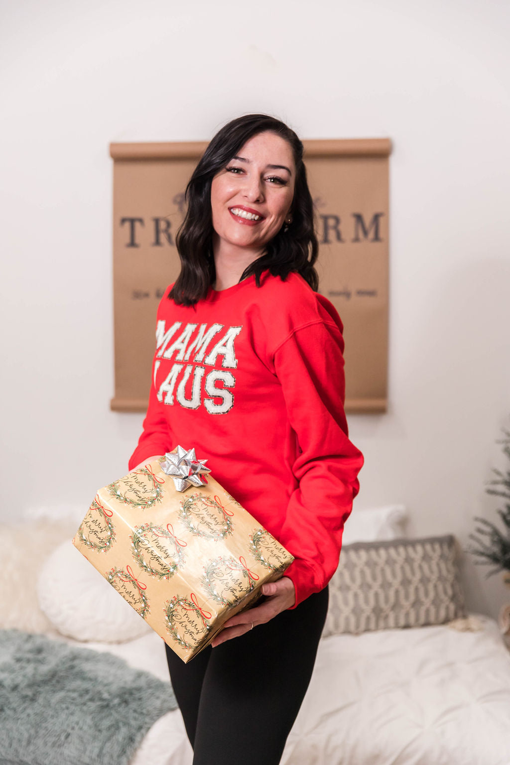 Mama Claus Crew Neck Sweater