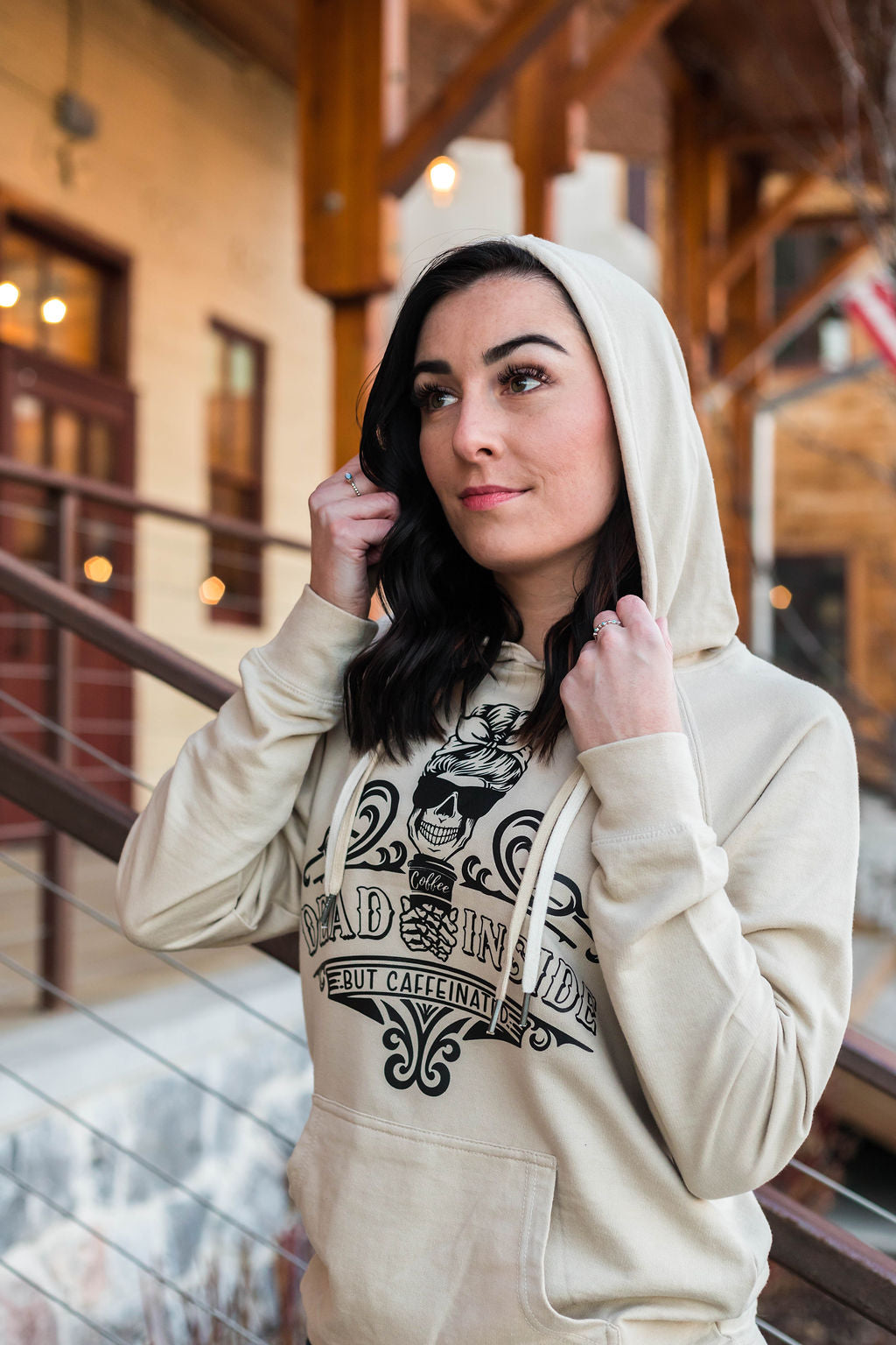 Dead Inside Graphic Hoodie