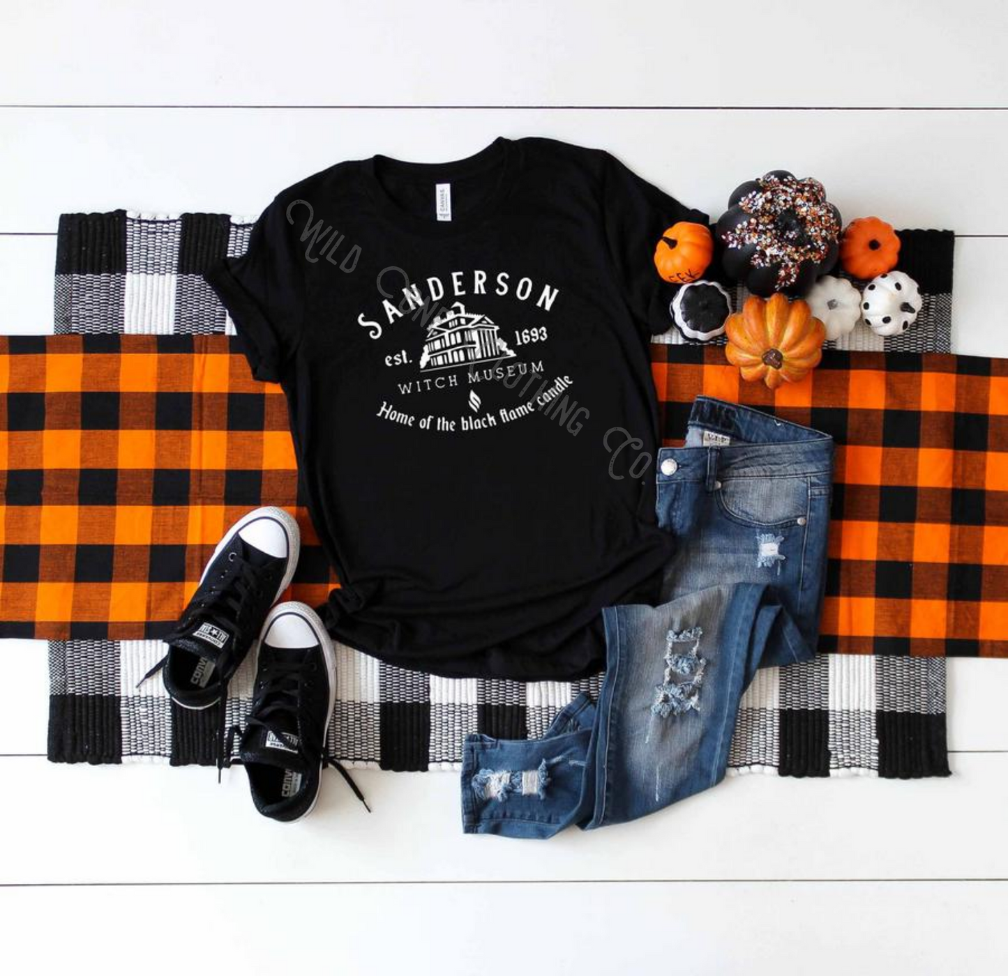 Witch Museum - White Screen Print Graphic Add on