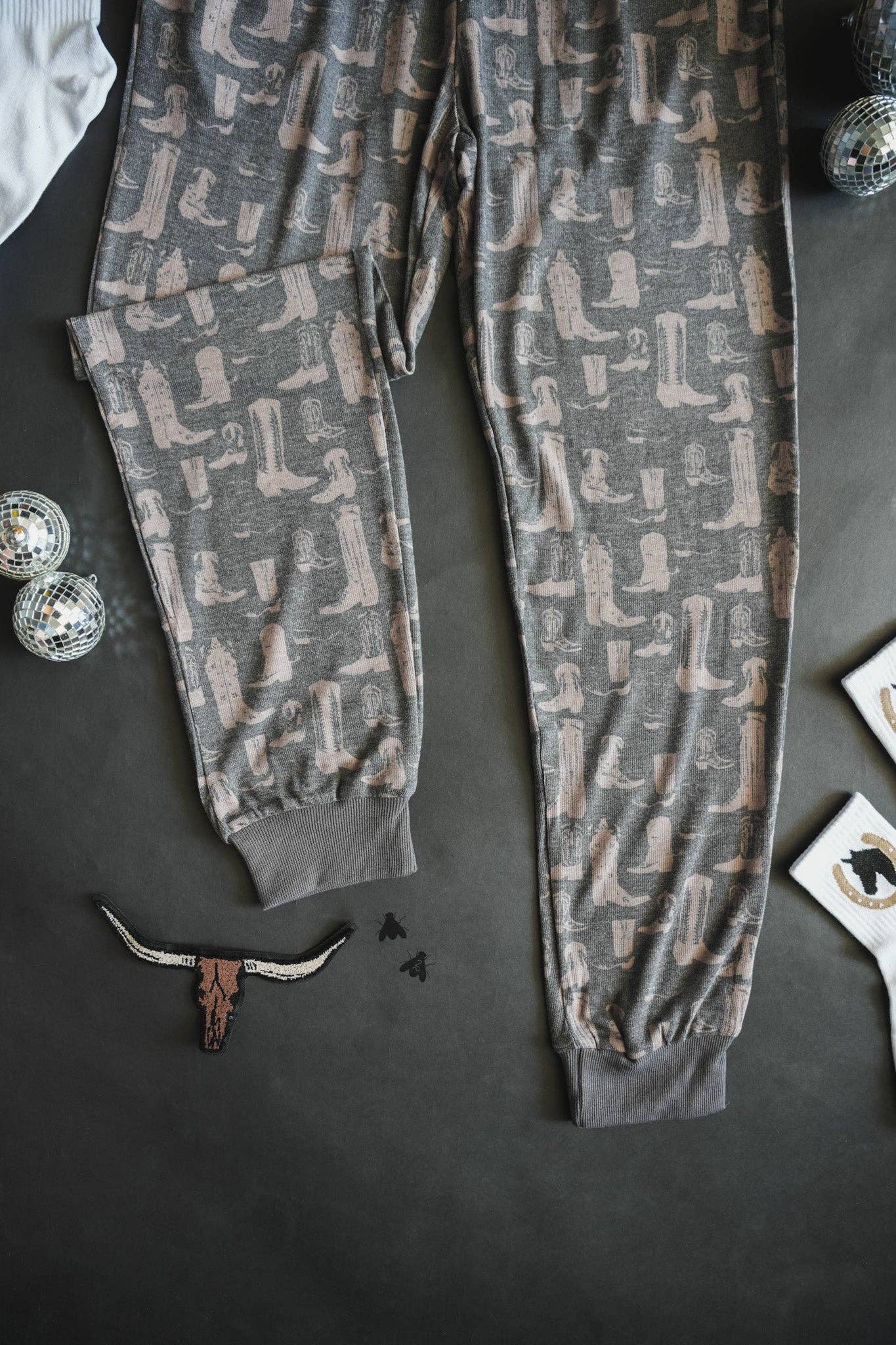 LOUNGY LARIAT JOGGERS *BOOT SCOOT: 3XL