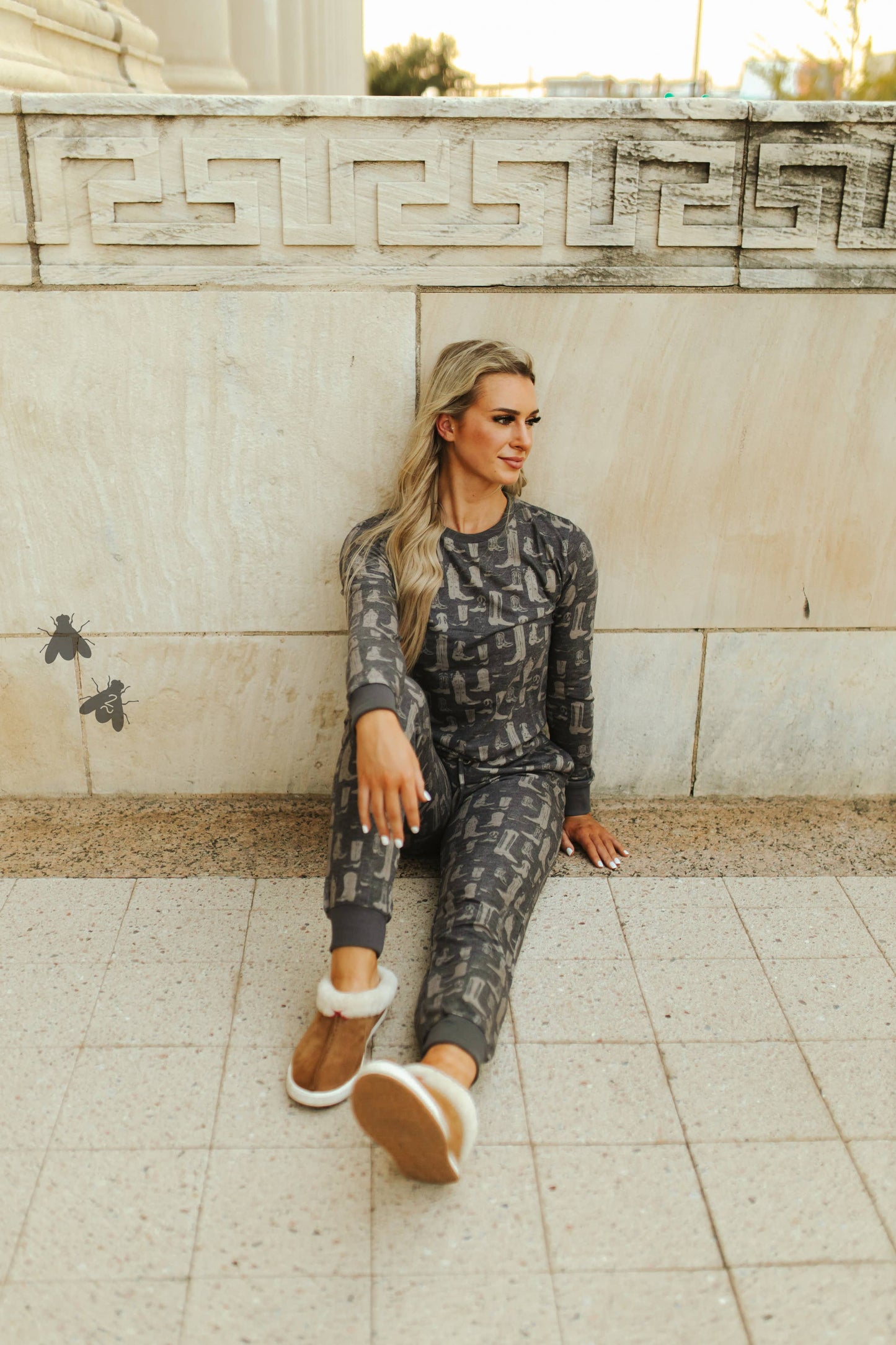 LOUNGY LARIAT TOP *BOOT SCOOT: 3XL