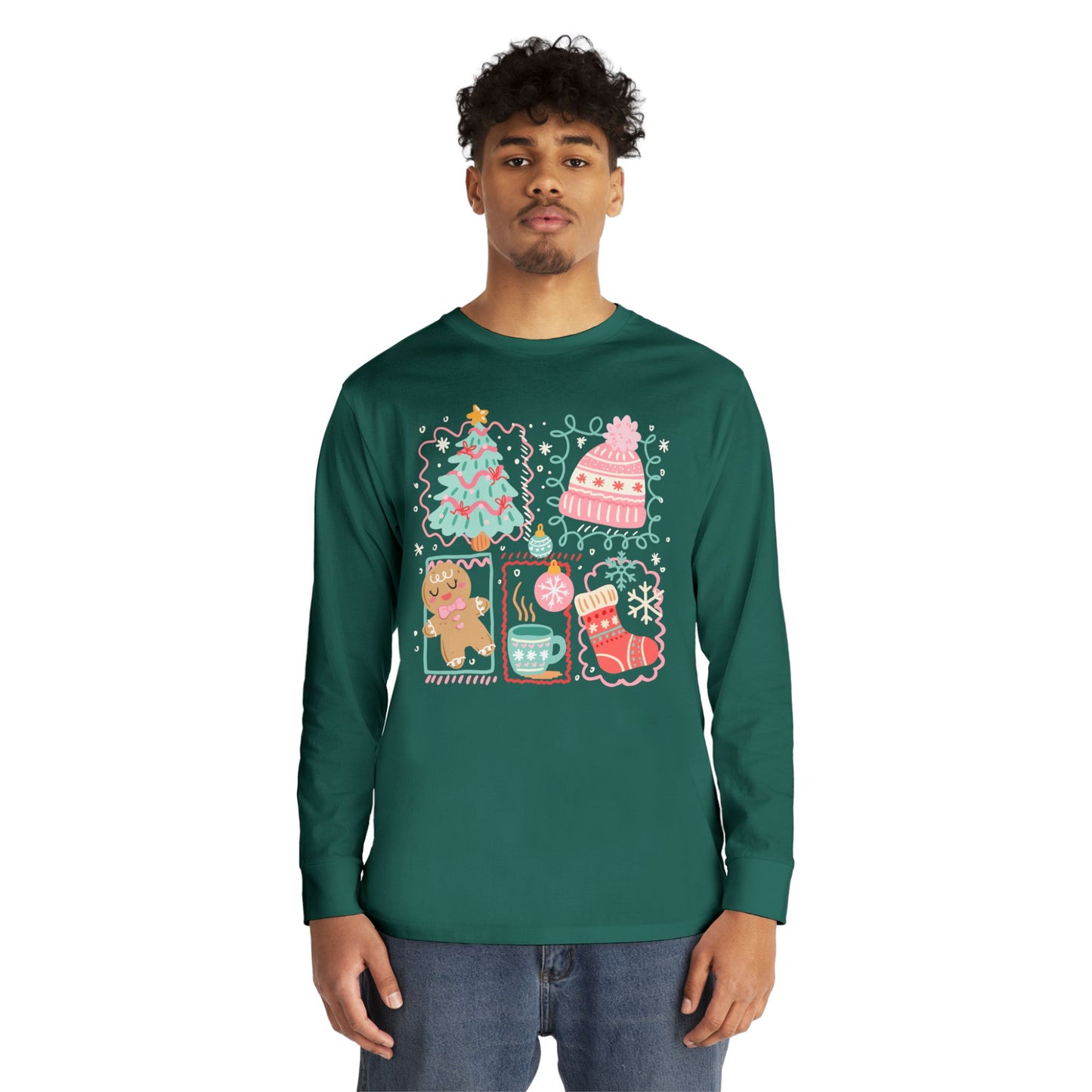 Cutie Christmas Crewneck L/S Tee