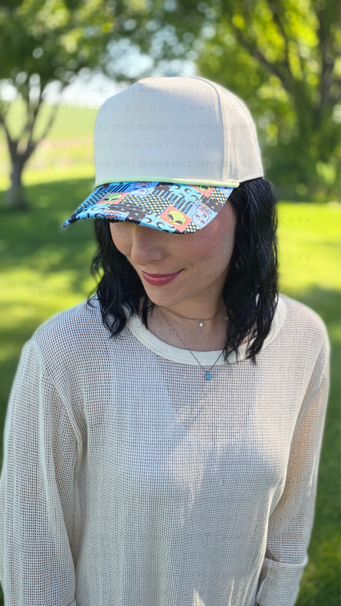 Extraterrestrial Blank Trucker Hat