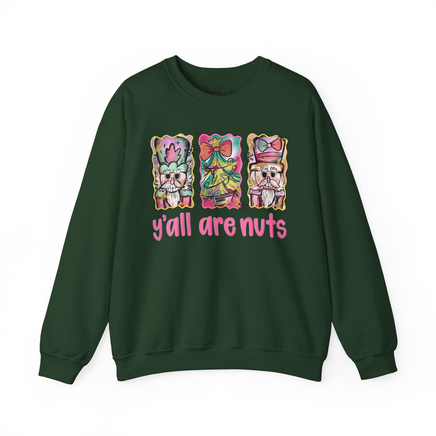 Y'all are Nuts Crewneck Sweatshirt