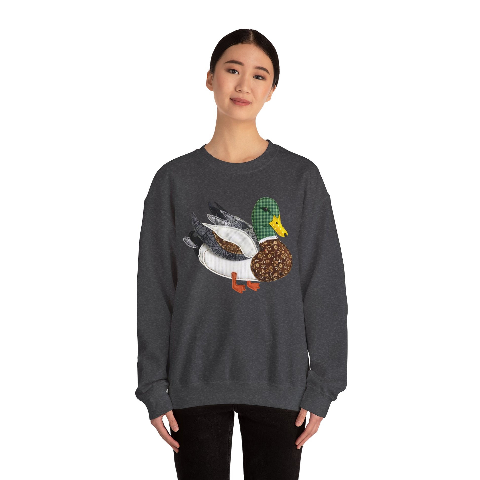 Mallard Duck Patchwork Sweatshirt – Wild One Clothing Co.