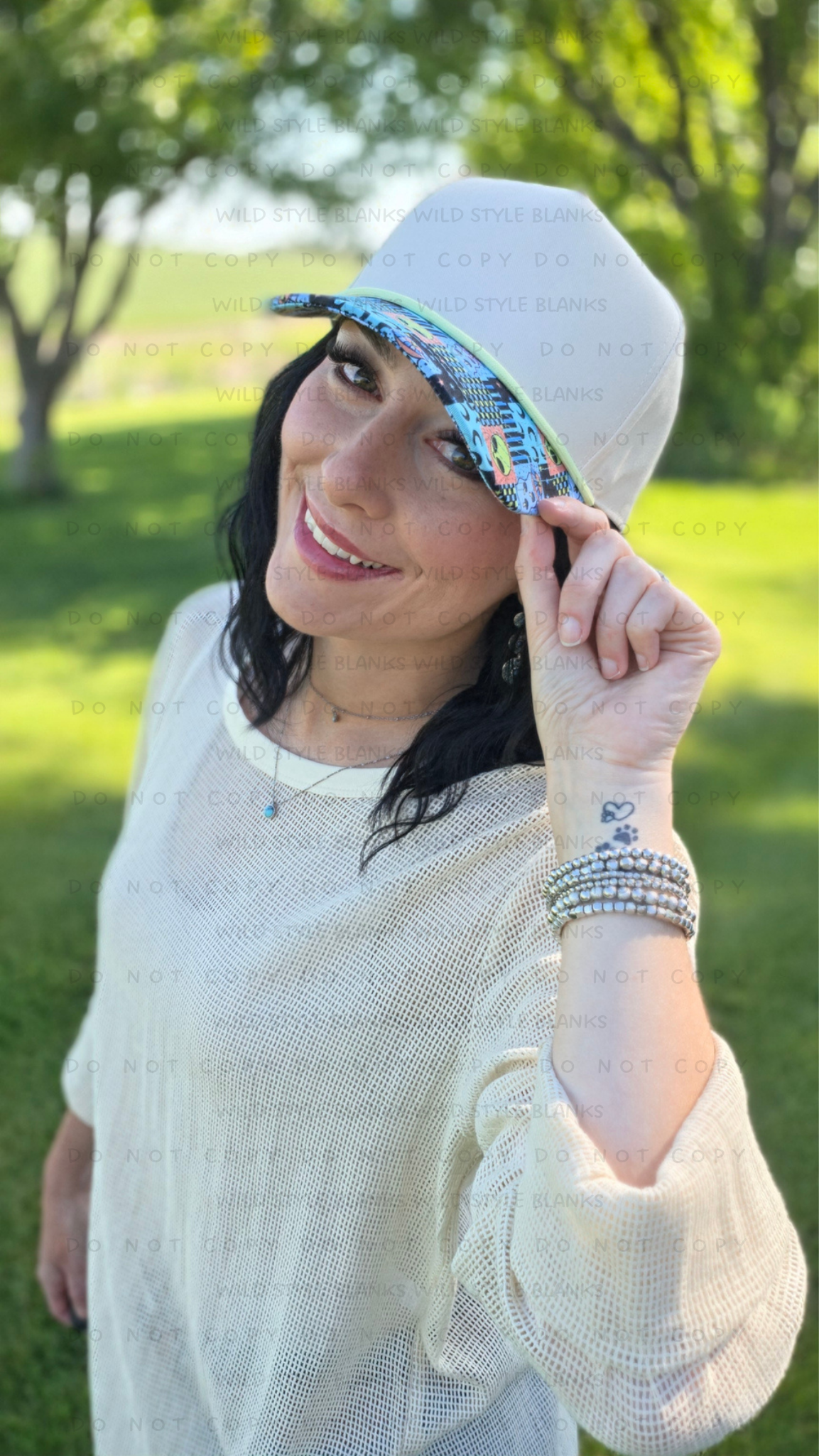 Extraterrestrial Blank Trucker Hat
