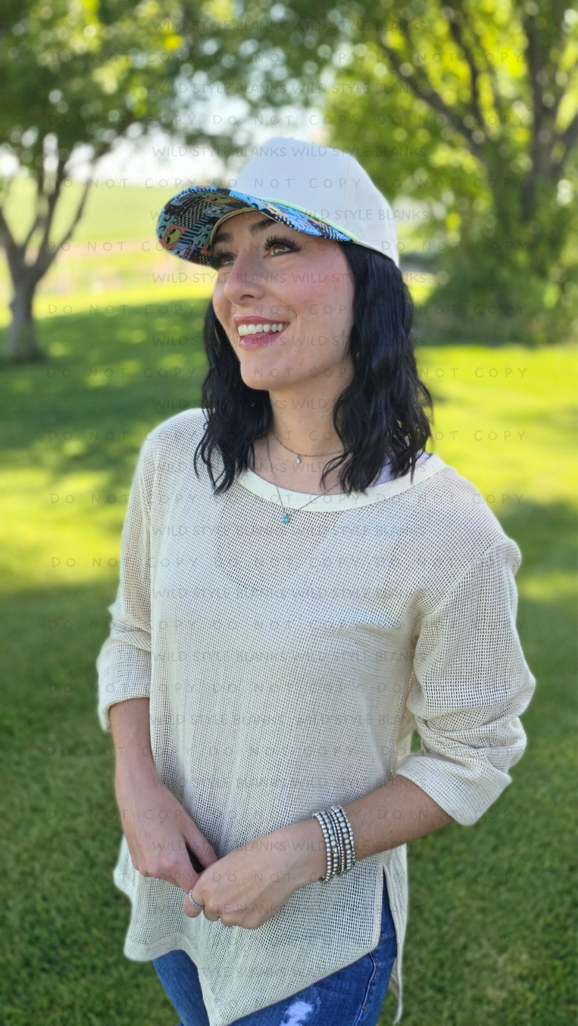 Extraterrestrial Blank Trucker Hat