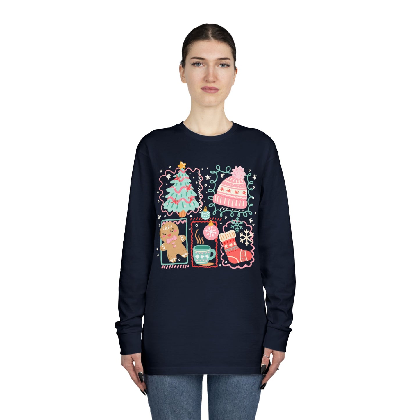 Cutie Christmas Crewneck L/S Tee