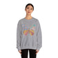 Butterfly Patchwork Crewneck Sweatshirt