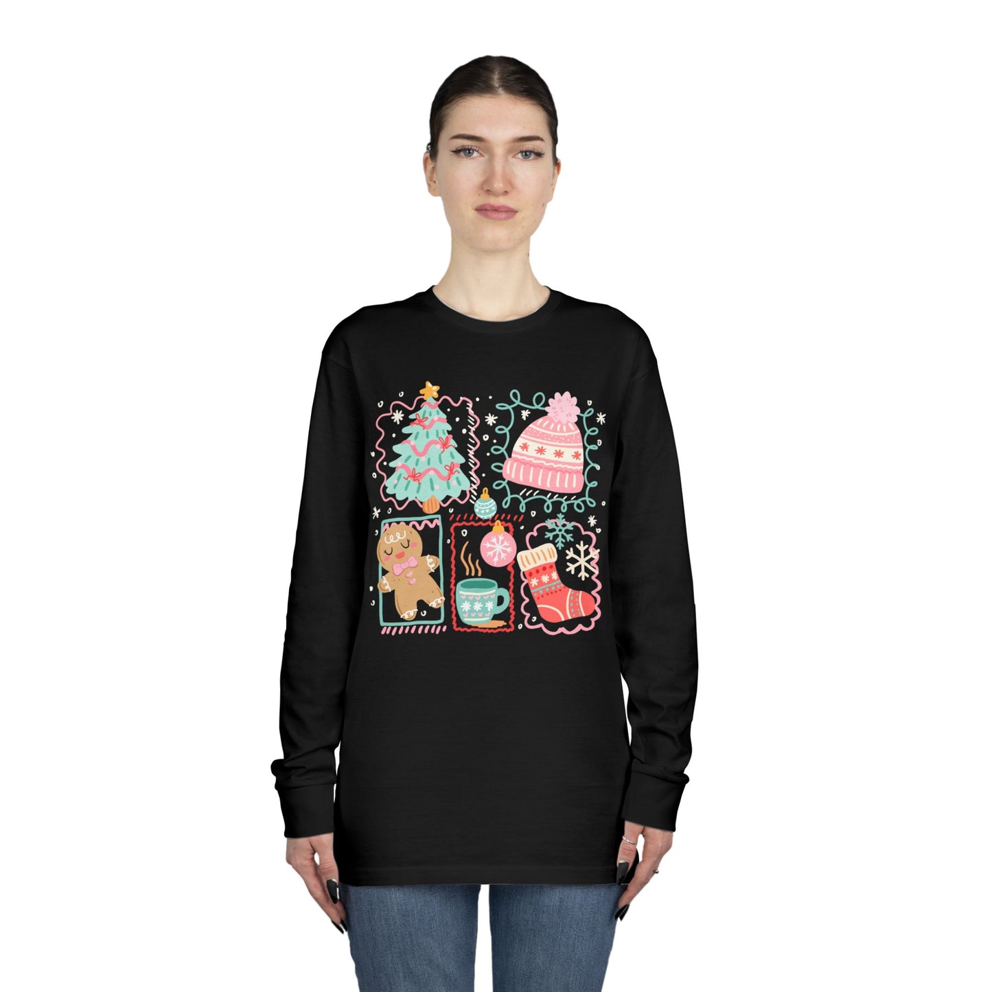 Cutie Christmas Crewneck L/S Tee