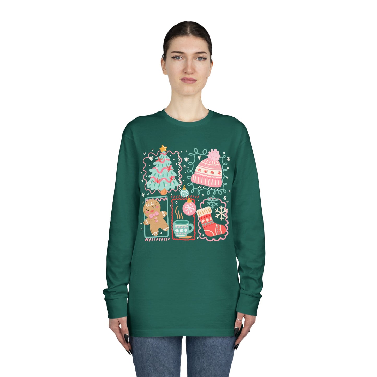 Cutie Christmas Crewneck L/S Tee