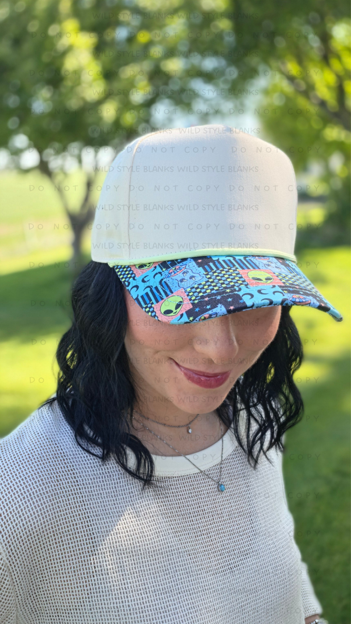 Extraterrestrial Blank Trucker Hat