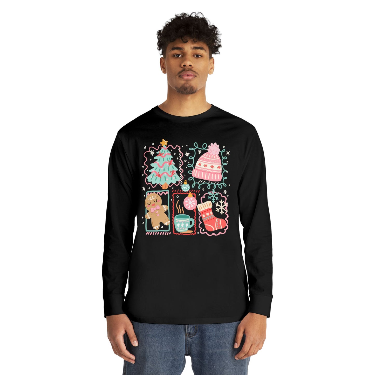 Cutie Christmas Crewneck L/S Tee
