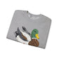 Mallard Duck Patchwork Sweatshirt