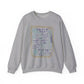 Cozy Winter Doodles Crewneck Sweatshirt