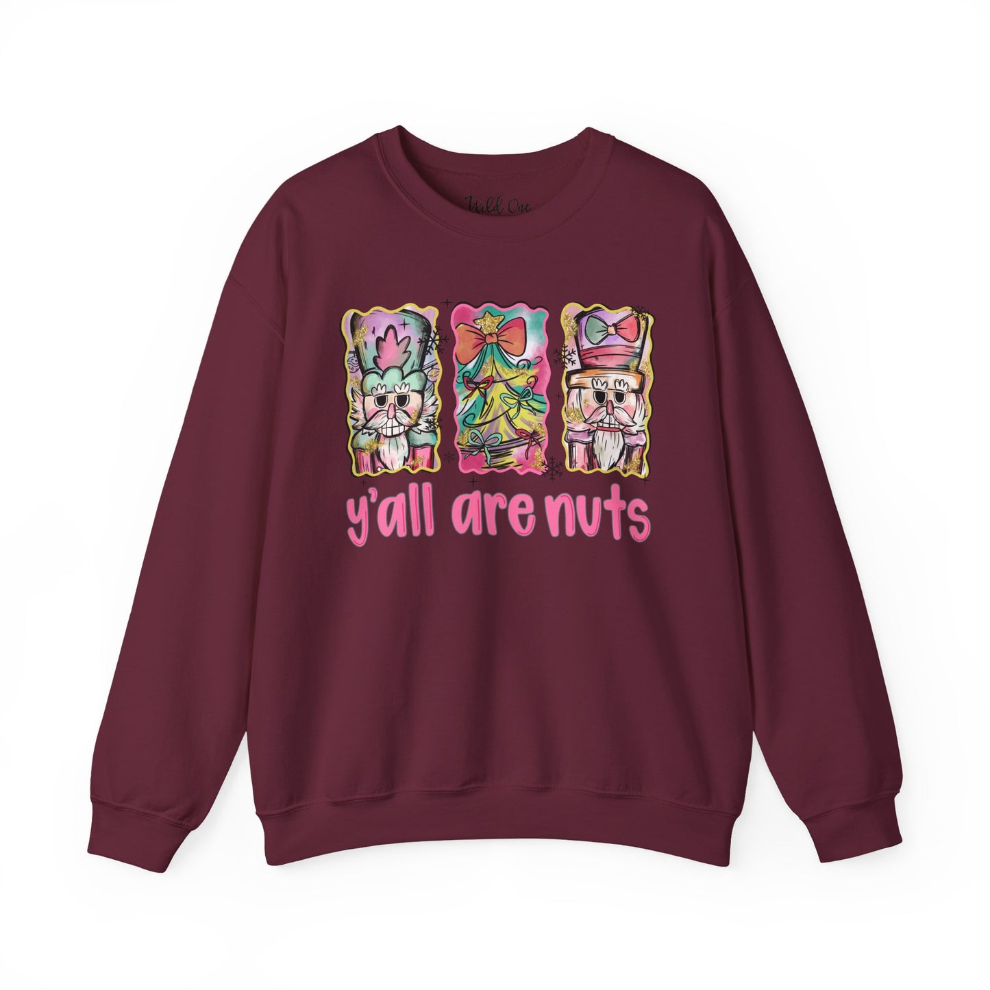 Y'all are Nuts Crewneck Sweatshirt