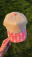 Checkered Lightning Blank Trucker Hat
