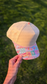 Beach Patchwork Blank Trucker Hat