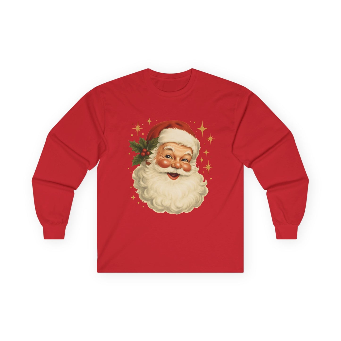 Vintage Santa Long Sleeve Tee