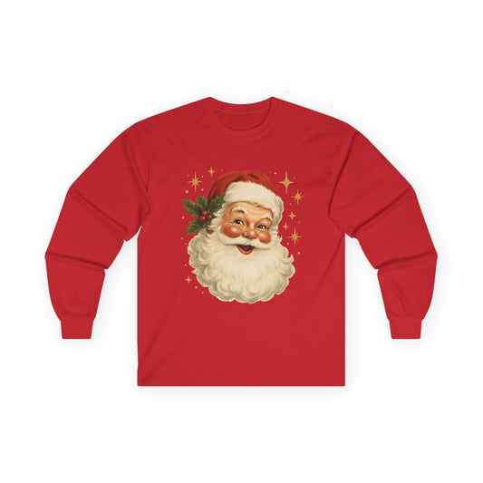 Vintage Santa Long Sleeve Tee