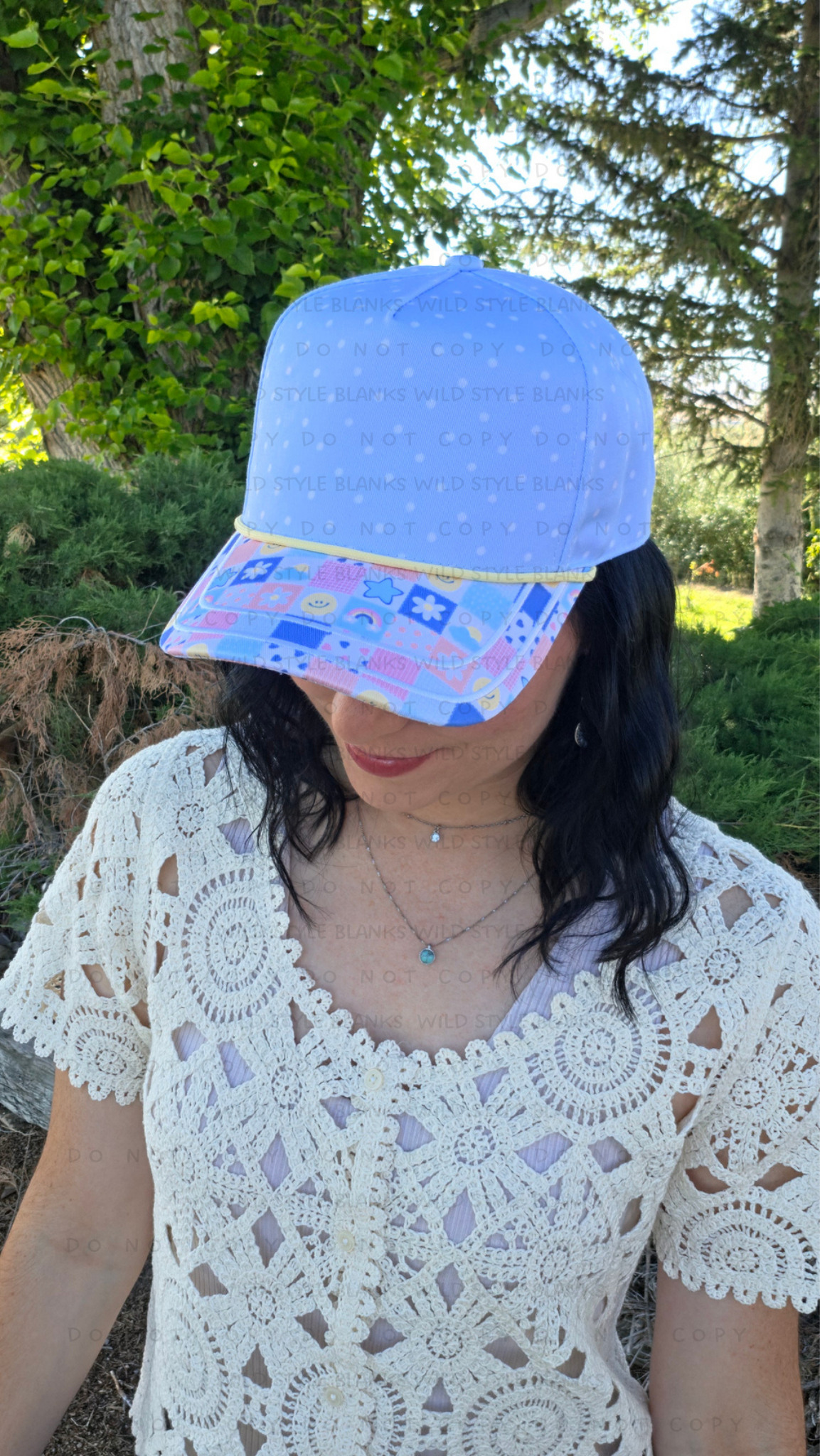 Happy Day Blank Trucker Hat