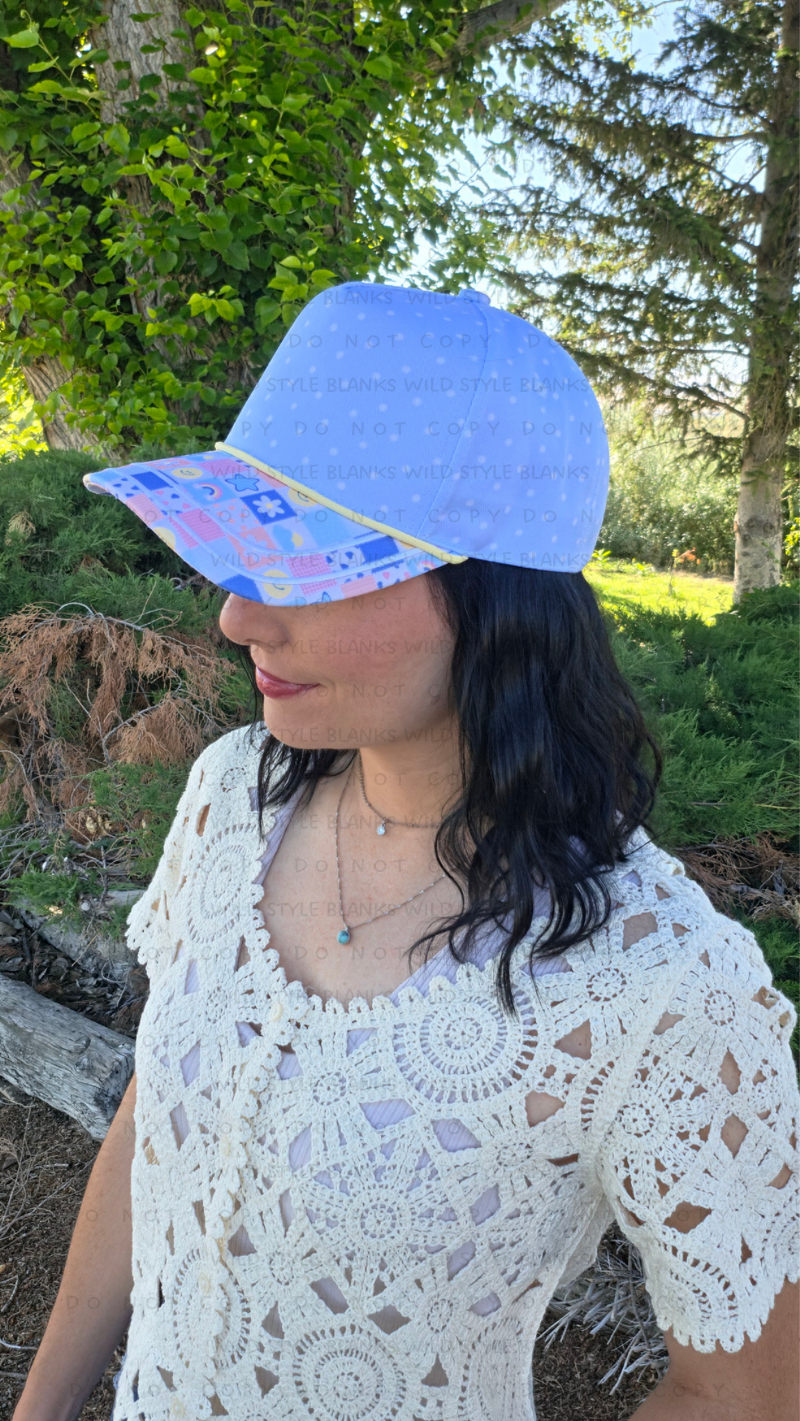 Happy Day Blank Trucker Hat
