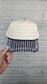 Black Gingham Blank Trucker Hat - PREORDER