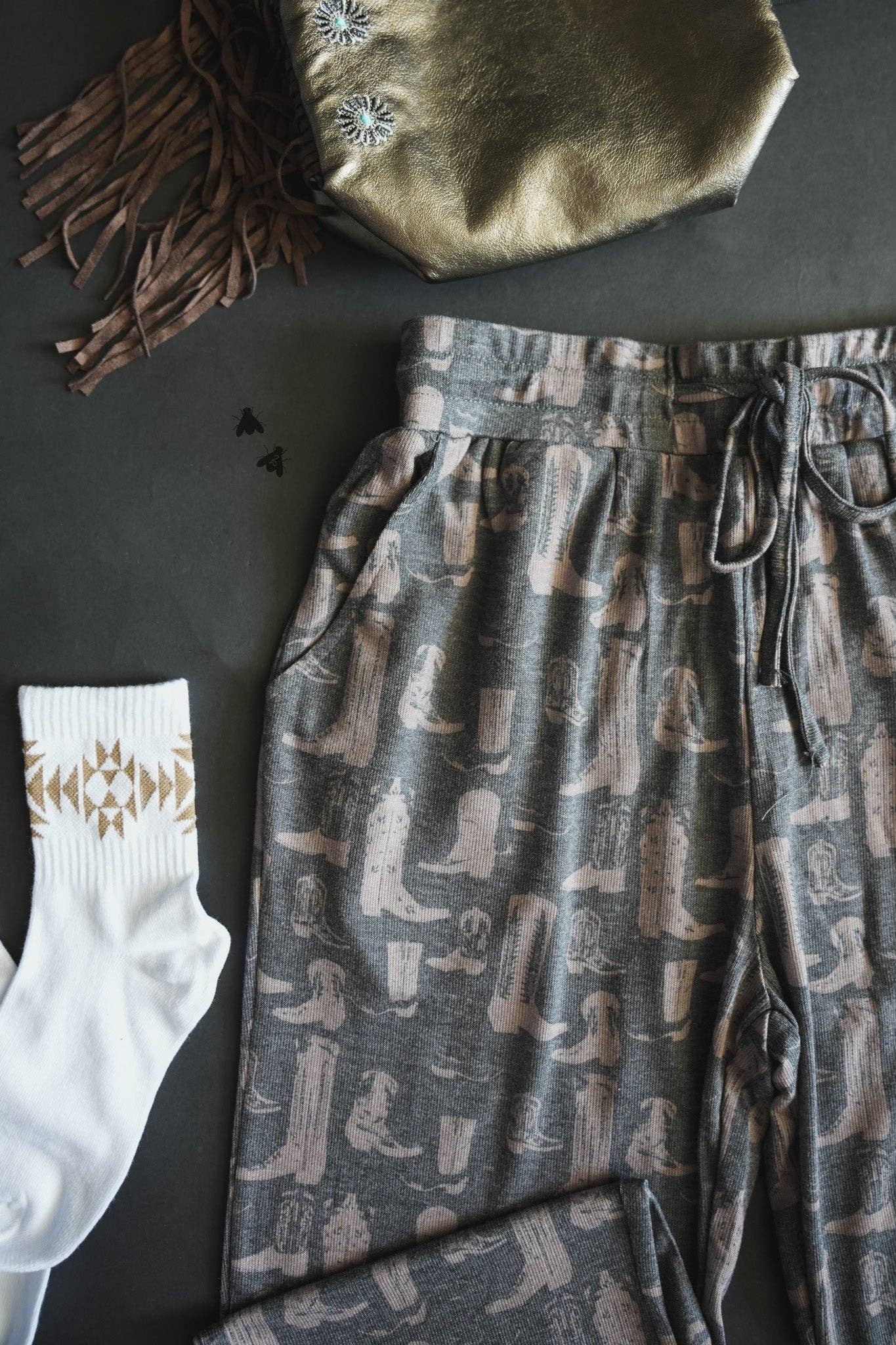 LOUNGY LARIAT JOGGERS *BOOT SCOOT: 3XL