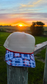 Red, White, & Quilted Blank Trucker Hat