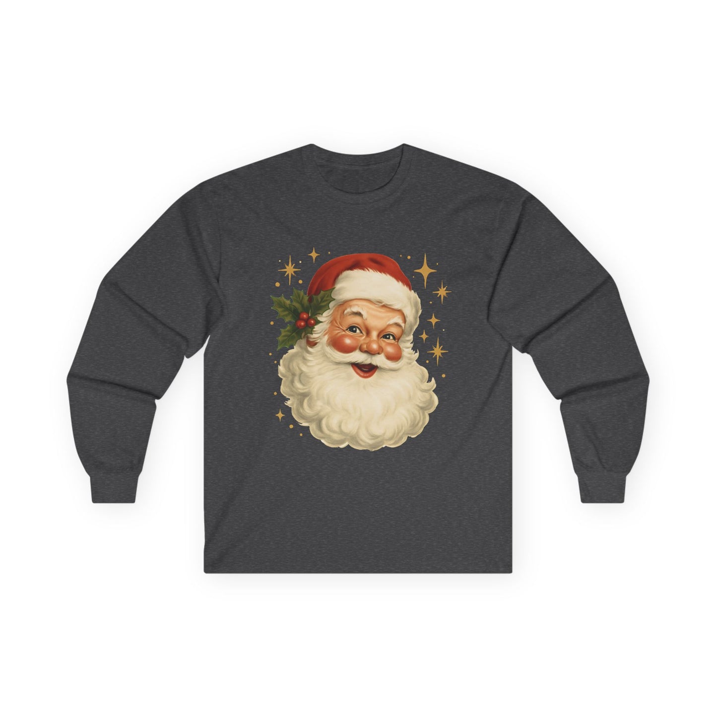 Vintage Santa Long Sleeve Tee